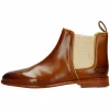 MELVIN & HAMILTON Susan 70 Vegas Lion Binding Metallic – Boots À Talons – Hellbraun 22