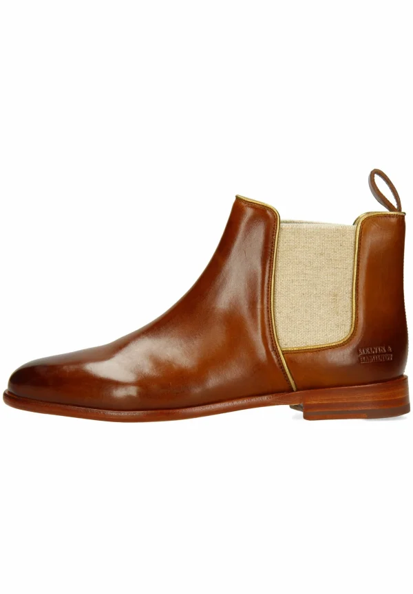 MELVIN & HAMILTON Susan 70 Vegas Lion Binding Metallic – Boots À Talons – Hellbraun 1