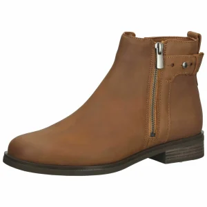 Clarks Boots À Talons – Dark Tan Lea 13