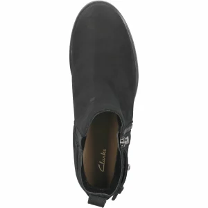 Clarks Originals Memi Lo – Boots À Talons – Schwarz 8