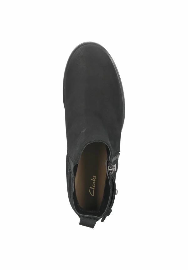 Clarks Originals Memi Lo – Boots À Talons – Schwarz 3