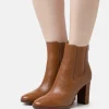 Lauren Ralph Lauren Mylah-Boots-Bootie – Bottines À Talons Hauts – Deep Saddle Tan 20