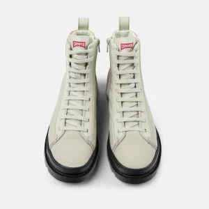 Camper Brutus – Boots À Talons – Pastellgrau 15