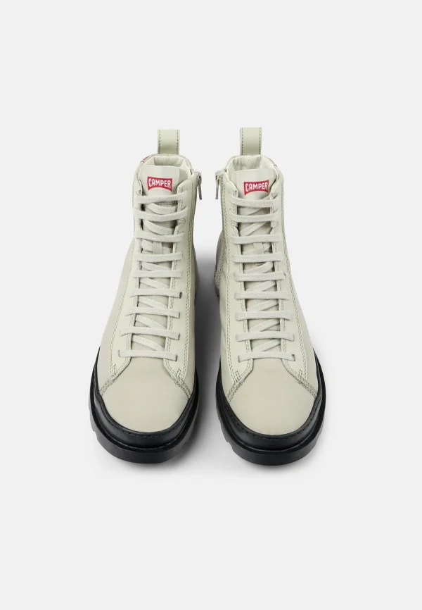 Camper Brutus – Boots À Talons – Pastellgrau 6