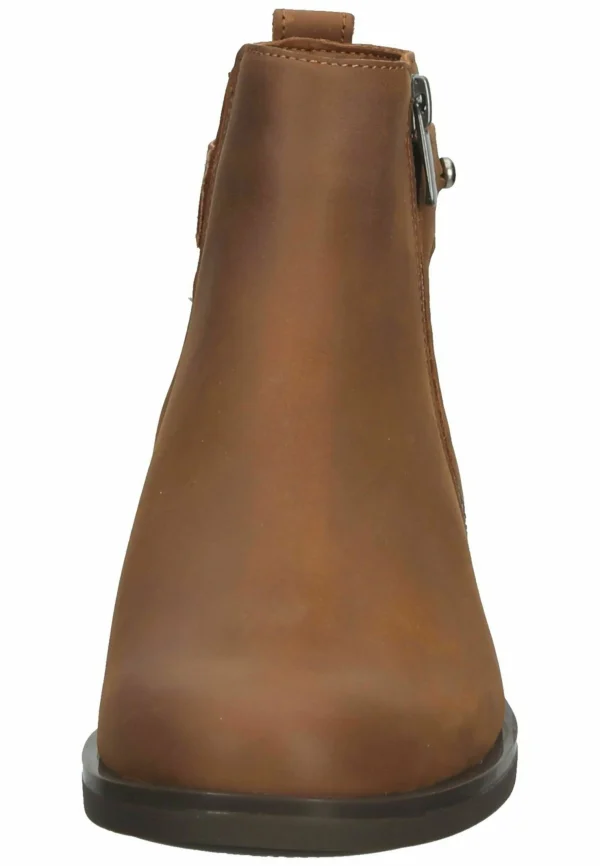 Clarks Boots À Talons – Dark Tan Lea 8