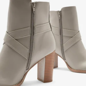 Next Forever Comfort Buckle Detail Standard – Boots À Talons – Grey 15