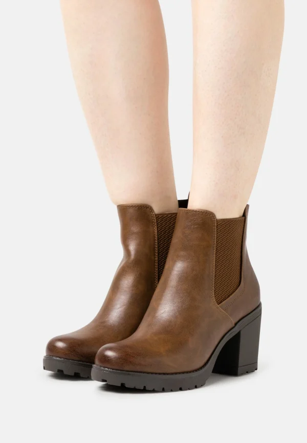 Marco Tozzi Boots À Talons – Cognac 1