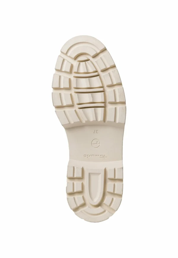 Tamaris Boots À Talons – Ivory Nubuc 6