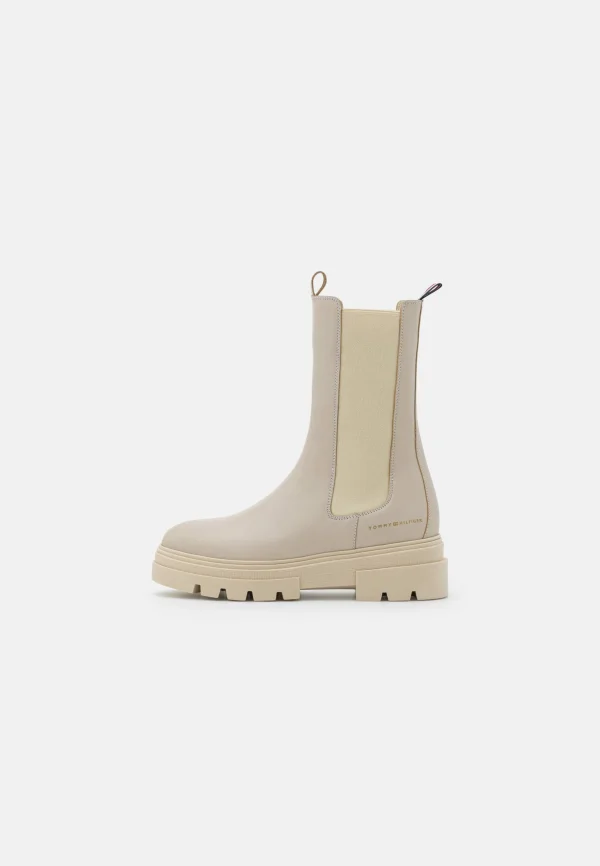 Tommy Hilfiger Monochromatic – Boots À Talons – Classic Beige 3