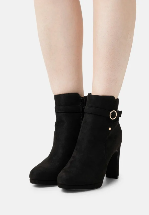 Anna Field Wide Fit Boots À Talons – Black 1