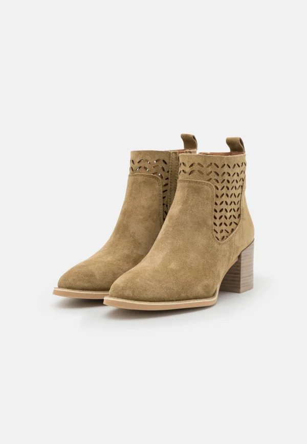 Alpe Alba – Boots À Talons – Tabaco 4