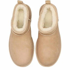 Ugg Classic Ultra Mini – Boots À Talons – Sand 13