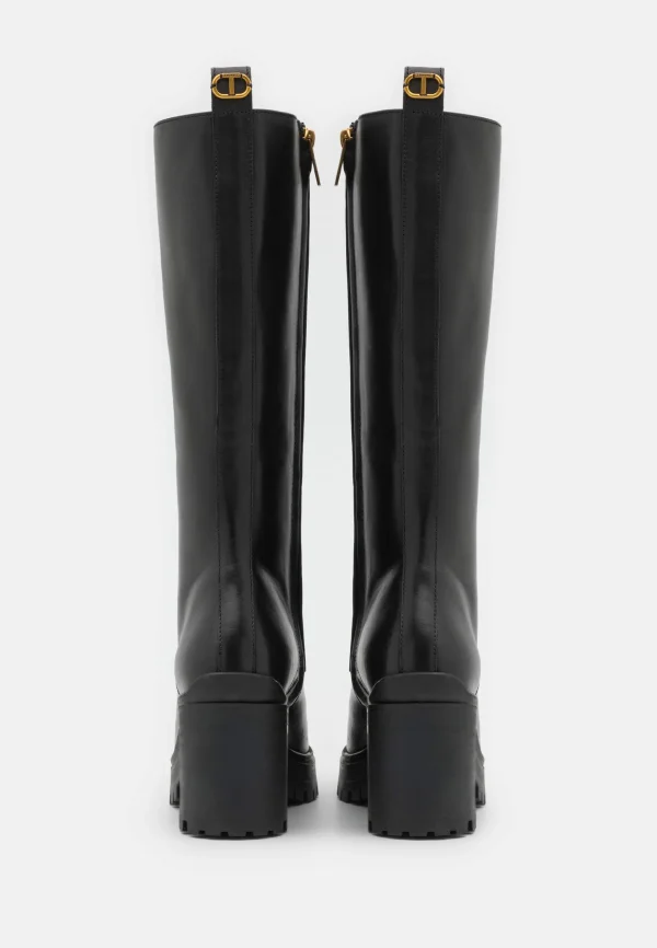 TWINSET Boots – Bottes À Lacets – Nero 5