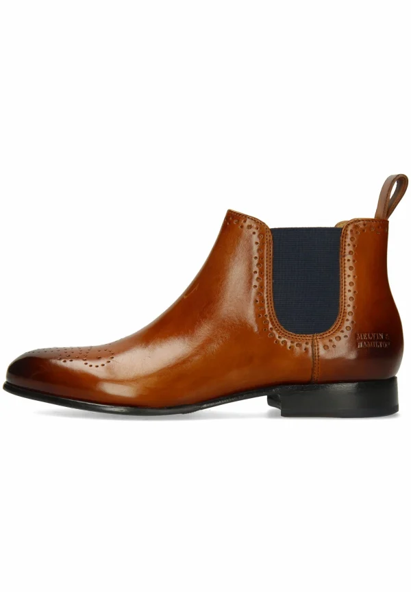 MELVIN & HAMILTON Sally Elastic Flex – Boots À Talons – Bruin 1