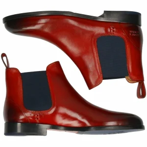 MELVIN & HAMILTON Susan Ruby Elastic – Boots À Talons – Rouge 15