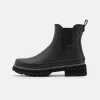 Hunter ORIGINAL Womens Refined Stitch Detail Chelsea Boots – Bottes En Caoutchouc – Black 23