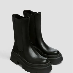 PULL & BEAR Boots À Talons – Black 15
