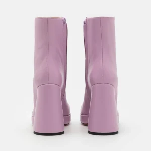 PROENZA SCHOULER Forma Platform Boots – Bottines À Plateau – Light/Pastel Purple 15