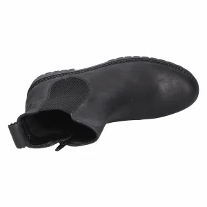 Gabor Boots À Talons – Schwarzflausch 14