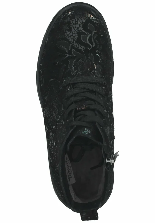 Tamaris Comfort – Boots À Talons – Black Flower 4
