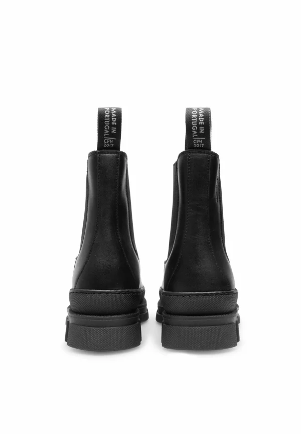 LAST STUDIO Gerdine – Boots À Talons – Black Leather 4