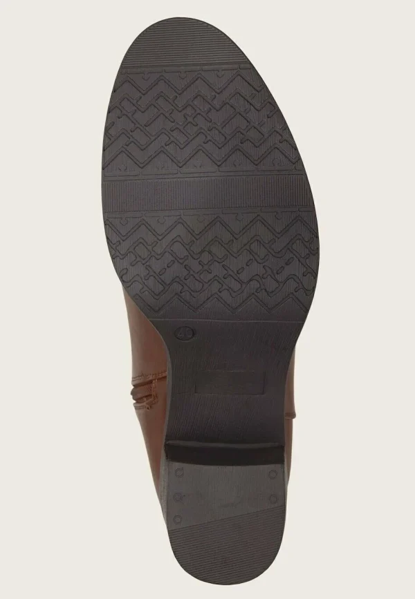 Tom Tailor Boots À Talons – Cognac 6