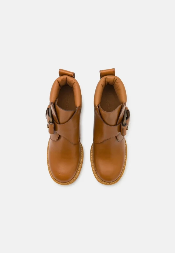 See By Chloé Willow Buckle – Boots À Talons – Light/Pastel Brown 6