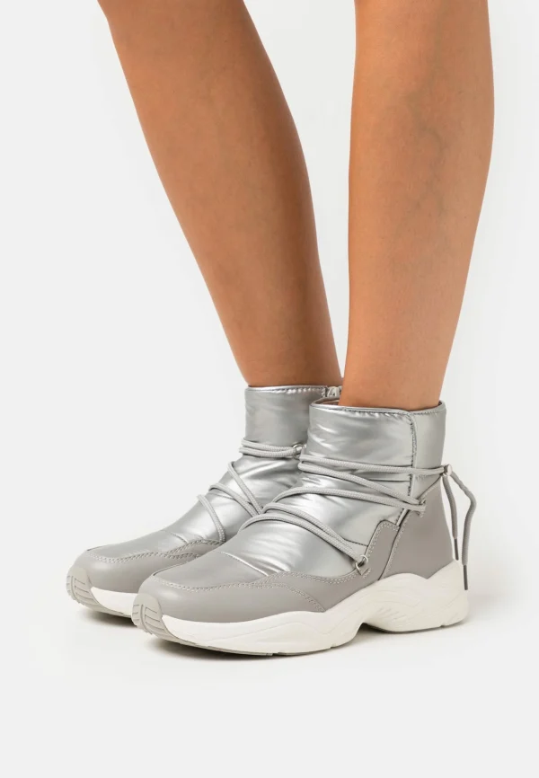 Anna Field Boots À Talons – Gunmetal 1