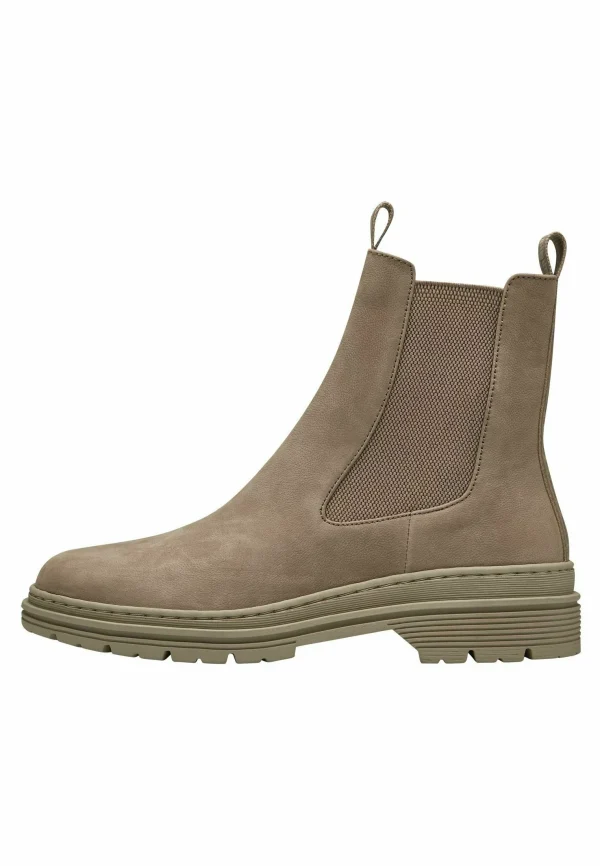 Tamaris Chelsea – Boots À Talons – Camel 1