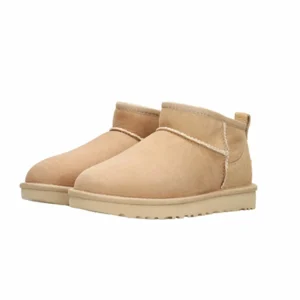 Ugg Classic Ultra Mini – Boots À Talons – Sand 9
