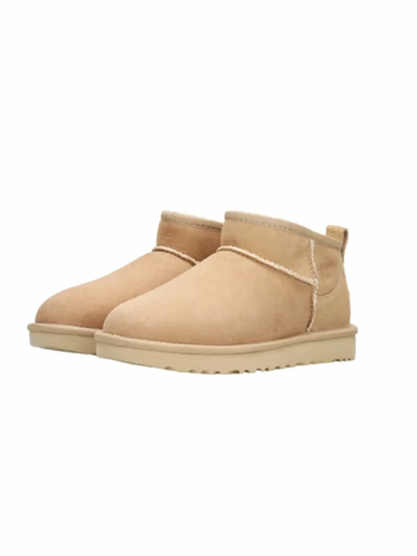 Ugg Classic Ultra Mini – Boots À Talons – Sand 3