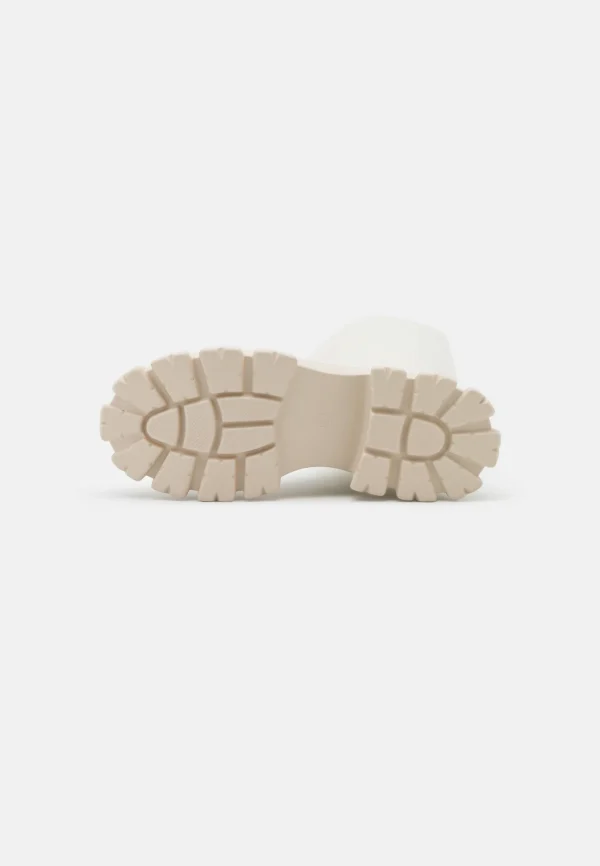 NA-KD Profile Sole Shaft Boots – Bottes À Plateau – Offwhite 6