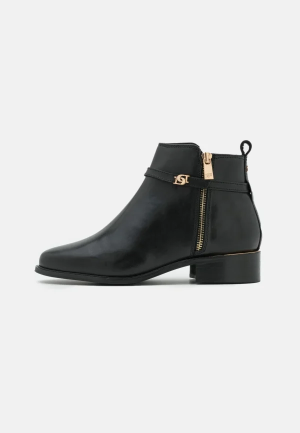 Dune London Wide Fit Pap – Boots À Talons – Black 3