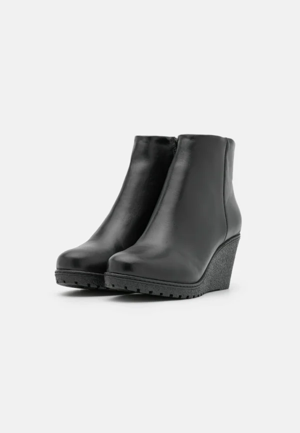 Anna Field Leather Winter Boot – Boots À Talons – Black 4