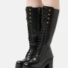 TWINSET Boots – Bottes À Lacets – Nero 20