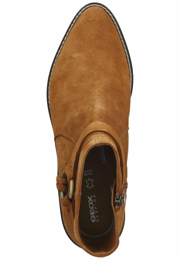 Geox Boots À Talons – Cognac 4