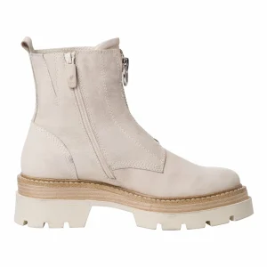 Tamaris Boots À Talons – Ivory Nubuc 21