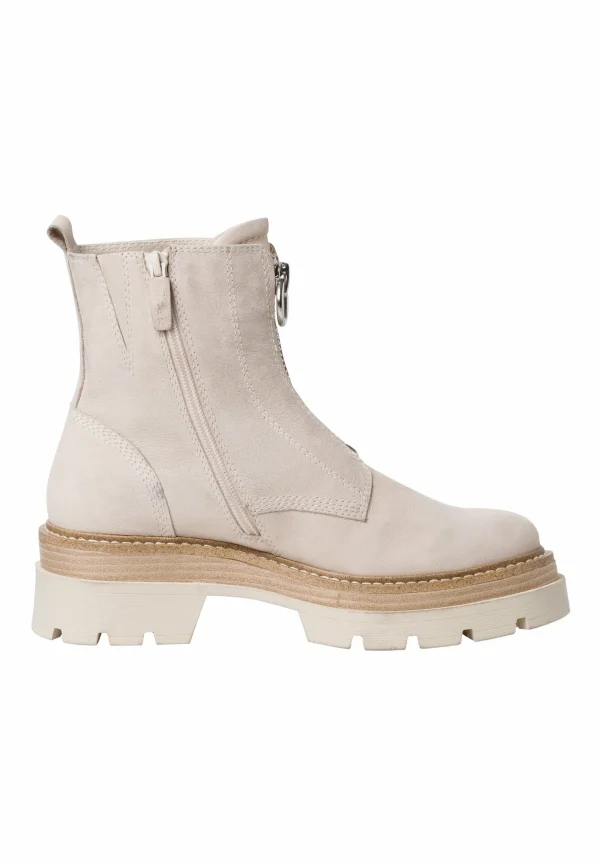 Tamaris Boots À Talons – Ivory Nubuc 8