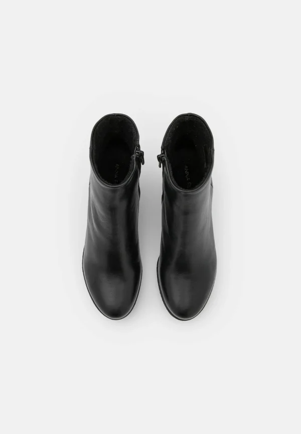 Anna Field Leather Winter Boot – Boots À Talons – Black 7