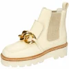 MELVIN & HAMILTON Cassy 1 Boston Milled Milk Shiny – Boots À Talons – White 19
