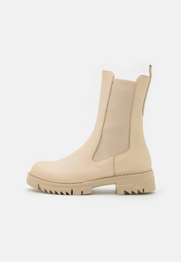 NA-KD Profile Chelsea Boots – Bottines – Light Beige 3