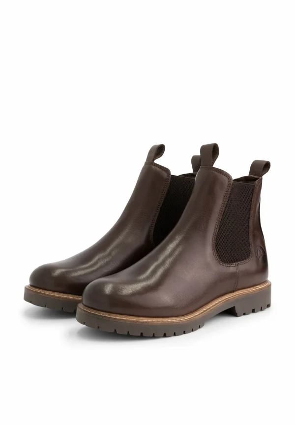 Travelin Rosseland – Boots À Talons – Dark Brown 9
