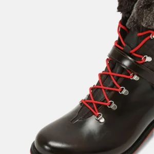 Rossignol 1907 Megeve Brown Boots – Bottes À Plateau – Brown 19