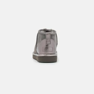 Ugg Classic Ultra Mini Shine – Boots À Talons – Charcoal 11
