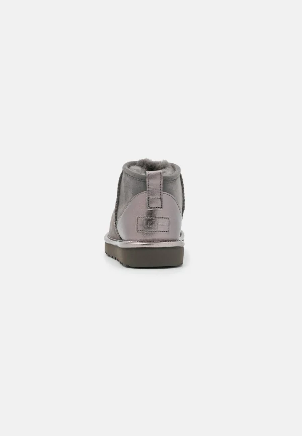 Ugg Classic Ultra Mini Shine – Boots À Talons – Charcoal 4