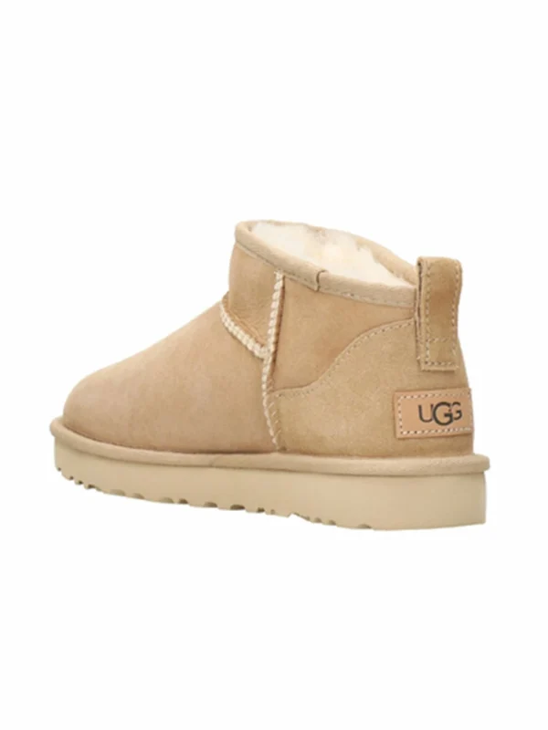 Ugg Classic Ultra Mini – Boots À Talons – Sand 4