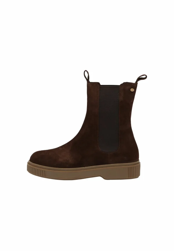 Fred De La Bretonière Boots À Talons – Dark Brown 1