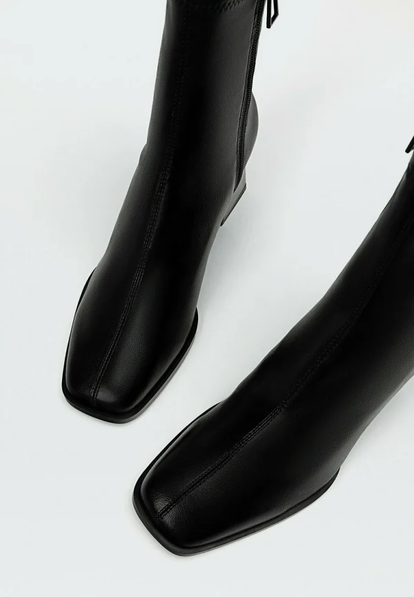 Stradivarius Mit Halbhohem Absatz – Boots À Talons – Black 7