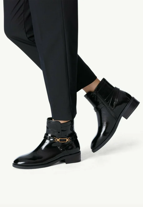 Tamaris Boots À Talons – Black Patent 1