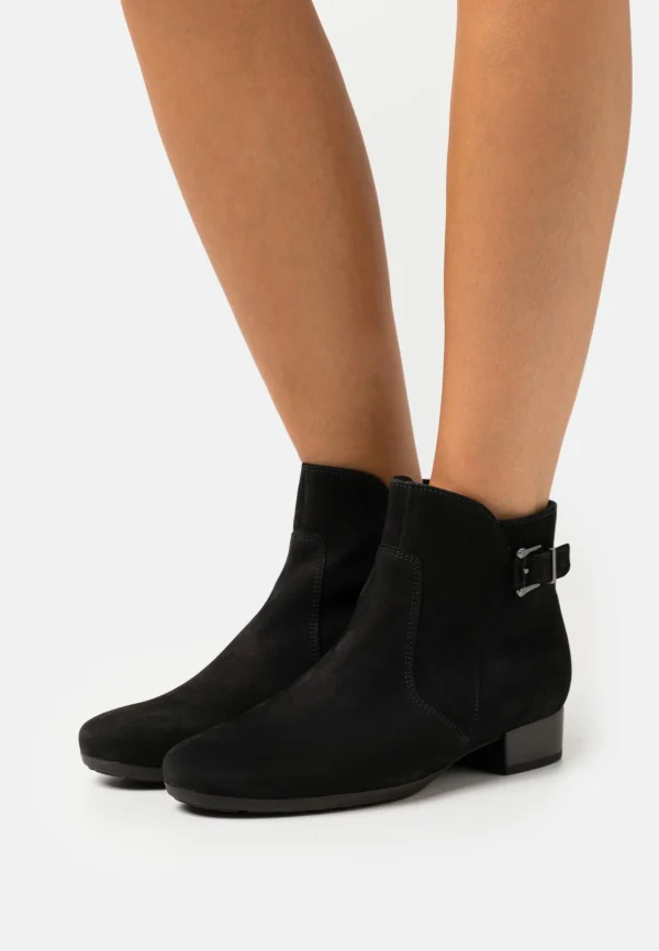 Gabor Comfort Boots À Talons – Schwarz 1